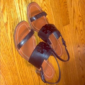 Tory Burch black sandals